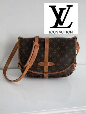 LOUIS VUITTON SAUMUR VINTAGE BAG!!! AUTHENTIC!!